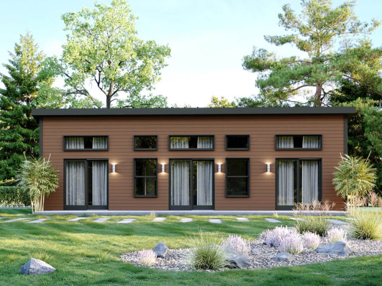 Witmer small house brown by gablewick